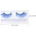 HAPINARY 2 Pairs Blue Long Eyelashes Halloween Eyelash Long Thick Eyelashes False Eyelashes Extension Dramatic Masquerade Party Eyelashes Fake Eyelashes Women Eyelashes - Buy Online on SooperMarket.com