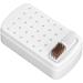 Nail Drill Bits Container Portable Acrylic Cover 30 Holes Nail Drill Bits Stand for Artist for Salon (White) - Buy Online on SooperMarket.com