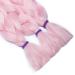 Tess 41 Jumbo Braids - Synthetic Crochet Hair Extensions 3PCs 165g - Pink 104cm - International Shipping Available - Buy Online on SooperMarket.com