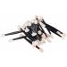 MAGICLULU 100 Pcs Eyeshadow Eye Shadow Makeup Application Eye Cream Brush Cosmetic Makeup Tools Set Emulsion - Buy Online on SooperMarket.com