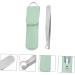NOLITOY Stainless Steel Nose Hair Clip & Trimmer - Precision Slant Tweezer & Trimming Tool for Small Nose Hair - Portable & Durable - 9.9x1cm Green - Buy Online on SooperMarket.com