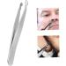 Nose Hair Tweezers Stainless Steel Round Tip Face Hair Remover Eyelash Eyebrow Tweezers Manicure Tackle - Buy Online on SooperMarket.com