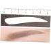 Didiseaon Eyebrow Drawing Tool Brow Stencils Three-point Eyebrow Ruler Template With Box Mold - Buy Online on SooperMarket.com