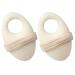 Beavorty 2Pcs Bunion Corrector Bunion Relief Protector Toe Separators Spacers Straighteners Treat Pain in Hallux Valgus Big Toe Joint Hammer Toe White