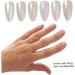 Chrome Nail Powder Shiny Nail Glitter Powder Nail Art Pigment Powder Set for DIY Nail Decor 6 Colors - Buy Online on SooperMarket.com