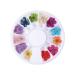 Vzdsddef Sunflower Nail Petals Dry Dry Flower Daffodil Star Flower Five Small Nail AcA281 One Size A