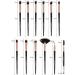 DFHBFG 12-Piece Eye Makeup Brushes Set | Soft Bristles for Perfect Eyeshadow Nose Shadow & Eyeliner - Ideal for Professional & Home Use - Buy Online on SooperMarket.com