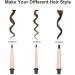 JAETON Hair Curling Wand Iron Conical Curling Iron Set Interchangeable Ceramic Barrel Hair Curler Set for Short & Long Hair (Small 3 Tubes) - Buy Online on SooperMarket.com