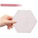 2pcs Resin Nail Display Palette - Manicure Mixing Tray for Nail Art | Colorful Nail Salon Props - Buy Online on SooperMarket.com