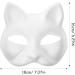 Buy Holidyoyo Unmalte Cat Masks - 30 Blank Half Masks for DIY Halloween & Parties | Customizable Paintable Masquerade Masks - Buy Online on SooperMarket.com
