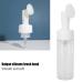 Buy Transparent Foam Bottle with Brush for Facial Cleanser Best International Shipping | #1 Foam Pump Bottle - Buy Online on SooperMarket.com