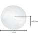 Foraineam 1 Inch Glass Dome Cabochons - 150 Pieces, Crystal Clear Round Cabochon for Jewelry Making and Photo Pendant Crafts - Buy Online on SooperMarket.com