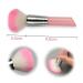 Buy Housoutil Makeup Blusher Brush - Premium Blending & Facial Tool for Flawless Makeup | Portable Pink Cosmetic Brush - Buy Online on SooperMarket.com