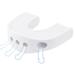 Jaw Exerciser for Men Silicone Double Chin Reducer Jawline Trainer - Compact Jawline Shaper Jaw Sculpting Tool for Women Men White