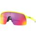 Oakley Unisex Sunglasses Matte Black Frame with Prizm Road Lenses - 39mm - Matte Neon Yellow - Buy Online on SooperMarket.com