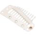Hair Extension Clip 10 tooth Design Wig Clip Durable and Safe Functional for Wigs Hair Weaving for Most People(creamy-white) - Buy Online on SooperMarket.com