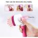 Dual Purpose Self Cleaning Slicker Brush for Dogs and Cats - Removes Shedding Mats, Tangles, and Dirt - Improves Circulation - Pink - Buy Online on SooperMarket.com