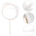 Angoily Cake Picks Cupcake Topper Cake Decoration Cake Pick Party Supplies White Paper Cup Pearl - Buy Online on SooperMarket.com