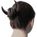 French Clips For Hair Halloween Moon Fork Wooden Hairpin Barrettes Hair Comb Hair Styling Tool Accessories Black - Buy Online on SooperMarket.com