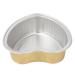 10pcs Heart Shaped Wax Melting Bowls - Gold Aluminum Foil Wax Bean for Hair Removal - Large Size Perfect for Home Use - Buy Online on SooperMarket.com