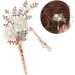 Minkissy 1PC Flower Pearl Hair Chopstick Alloy Hair Pin Chopsticks with Tassel Vintage Hair Stick for Girls Women - Buy Online on SooperMarket.com