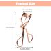 Lash Curler Stainless Steel Eye Lashes Curlers Curl Lash Curler Electroplated Eyelash Curler Fashion Eyelash Curler Makeup Accessory for Women and Girls - Rose Gold - Buy Online on SooperMarket.com