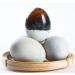 Infinitely Great Home Decor Center 20pcs Chinese Food Snack preserved duck eggs century egg (BLACK)