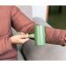 Solid Color Lint Roller for Clothes - 1 Handle & 6 Extra Sticky Refills - 360 Sheets Total - Best Pet Hair Remover Tool - Wh White - Buy Online on SooperMarket.com