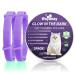 Woyamay Calming Collar for Cats Luminous Safety Glow Adjustable Calming Cat Collar for Anxiety Relief Natural Cat Calming Pheromone Collar with 60 Days for Kitten Medium Large Cats 2 Pack Purple Purple-2 Pack