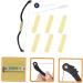 WOFASHPURET Measuring Ruler 1 Set Arch embroidery eyebrow ruler makeup stencil brow template eyebrow ruler tool measuring tool - Buy Online on SooperMarket.com