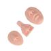 Silicone Nose Model Kit Simulation 3D Soft Exercise Nose Model Nose Seam Teaching Exercises (Light Beige)