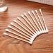 Greatangle-UK 100pcs Cotton Swabs - Wooden Handle Double Head Makeup Sticks | High-Quality Cotton Swab for Beauty & Personal Care - Buy Online on SooperMarket.com