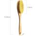 ICANdOIT Dry Brushing Body Brush - Long Handle for Cellulite and Lymphatic Drainage - Natural Agave Cactus Tampico Bristles - Men & Women - Buy Online on SooperMarket.com