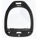 Flex-on Green Composite Stirrup Black/Black/Black Incline Ultra Grip