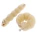 KALLORY Womens Hair Bun Maker 2pcs - French Hair Clip Styling Accessory - Beige Donut Chignon Curler - Buy Online on SooperMarket.com