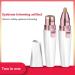 Eyebrow Trimmer & USB Rechargeable Facial Hair Remover - 2 in 1 with 3D Floating Shaver Net & LED Light for Perfect Eyebrows - Buy Online on SooperMarket.com