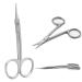 Nail Scissors Professional Cuticle Scissors Extra Strong Straight Curved Manicure Nail Art Scissors (CS-04)