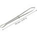 Bodkin Needle Elastic Threader Self-Locking Tweezers Clip 78mm - 2 PCS | Easy Pull Sewing Tool for Waistband Craft and Smooth Threading Tape Ribbon Elastic - Buy Online on SooperMarket.com