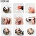 Nail Stamper DIY Nail Art Stamping Tool Nail Stamper Scraper Soft Silicone Clear Stamper Handle Shining Silicone Stamper for Stamped Nail Art(1#) - Buy Online on SooperMarket.com