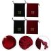 MUSISALY 4pcs Storage Bag Hair Dryer Case Tote Bag for Travel Blow Dryer Travel Bag Drawstring Bags Fabric - Buy Online on SooperMarket.com