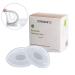 Angzhili 2 Pcs Reusable Breast Milk Collection Shells Breast Shells Nursing Cup Soft Milk Saver Flexible Anti-Overfill Breast Pad for Breastfeeding Collect & Save Breastmilk