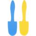 2-Part Tongue Muscle Trainer for Kids | Portable Oral Muscle Training Device | Colorful Lateralization Lifting | International Shipping Available - Buy Online on SooperMarket.com