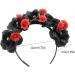 minkissy Day Of The Dead Headband Mexican Flower Skull Crown Hair Hoop Cosplay Party Headwear Halloween Headpiece Costume for Women Girls Ladies - Buy Online on SooperMarket.com
