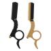 Beavorty 2st old razor Bartschneider Tools Hairdresser Razor Ergonomic Barber Razor Haircase Hair Casting Mas Manual Bart Trimmer Man Rustproof Steel Klinge Electric