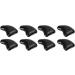 Tmishion Cat & Dog Nail Caps - 100 Soft Anti-Scratch Protective Sleeves for Pets (M) - Cool Black - Buy Online on SooperMarket.com