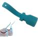 Virtcooy Shoe Lifting Aid | Unisex Sock Slider - Shoe Horn Shoe Wearing Aid Tool with Travel Handle Easy to Put On and Take Off Blue - Buy Online on SooperMarket.com