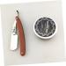 Buy Angoily 3pcs Safe Razor Set - Mahogany & Bamboo for a Smooth Shave | International Shipping Available - Buy Online on SooperMarket.com