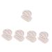 Alipis 10 Pcs Leaf Mold Christmas Silicone Molds Silicone Gummy Molds Adorable Baking Molds Leaves Cookie Molds Cake Decorating Cake Baking Mold Silicone DIY Mosaic Epoxy White Silica Gel