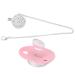 Shop Bling Baby Pacifier - Rhinestone Crown Ultra Soft Silicone BPA Free - Safe Toddler Pacifier Size M (Pink) | Fast International Shipping - Buy Online on SooperMarket.com