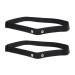 Asinfter 2 x Elastic Heart Rate Chest Straps for Geonaute Heart Rate Sensor Chest Strap